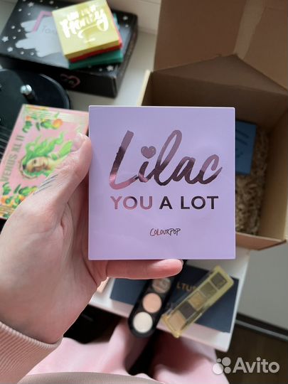 Палетки теней colourpop