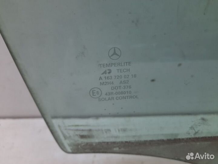 Стекло двери переднее правое Mercedes-Benz Ml W163
