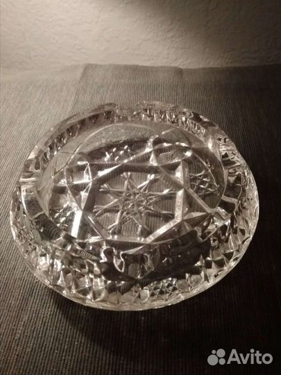 Хрустальная пепельница СССР