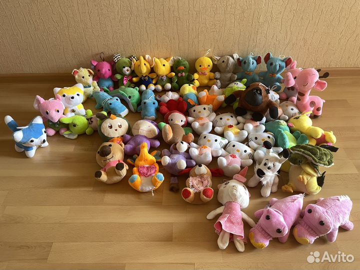 Коллекция Детских Мягких Игрушек