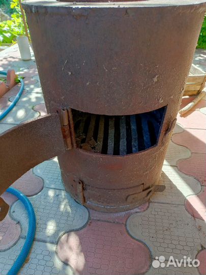 Печь буржуйка металл 10мм