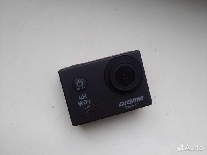 Новая экшн камера Digma DiCam 310, 520 4K стабилиз