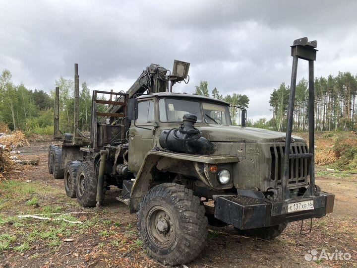 Урал 4320 с КМУ, 1991