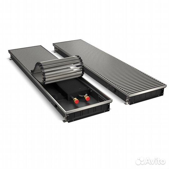 Внутрипольный конвектор с естественной конвекцией