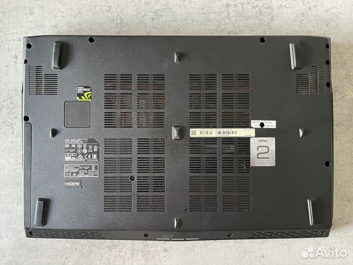 Игровой ноутбук MSI GE62 Apache Pro i7