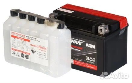 Аккумулятор RDrive YTX7A-BS