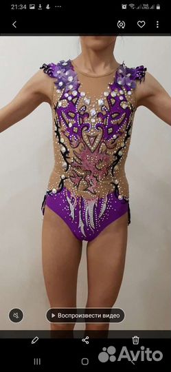 Купальник для художественной гимнастики 140
