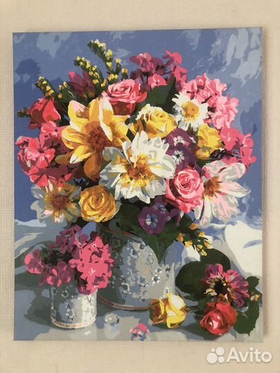 Картина по номерам готовая