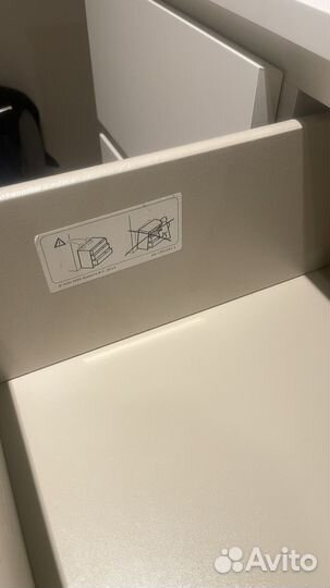 Комод IKEA мальм 6 ящиков