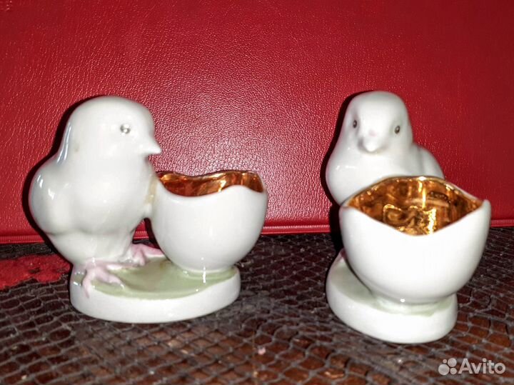 Подставка под яйцо Цыплёнок фарфор