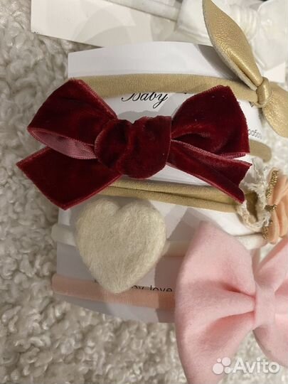 Повязки на голову для малышки 7 шт