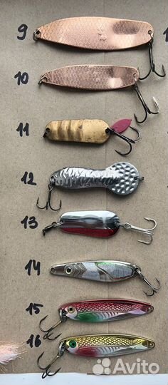 Блесны без брендов/неопознанные