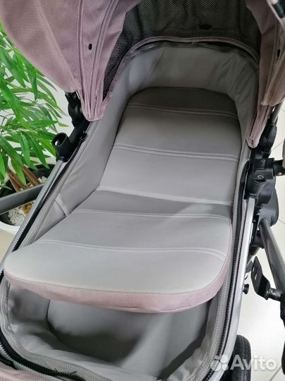 Новая коляска Luxmom 558 3в1 NEW (кофейный)