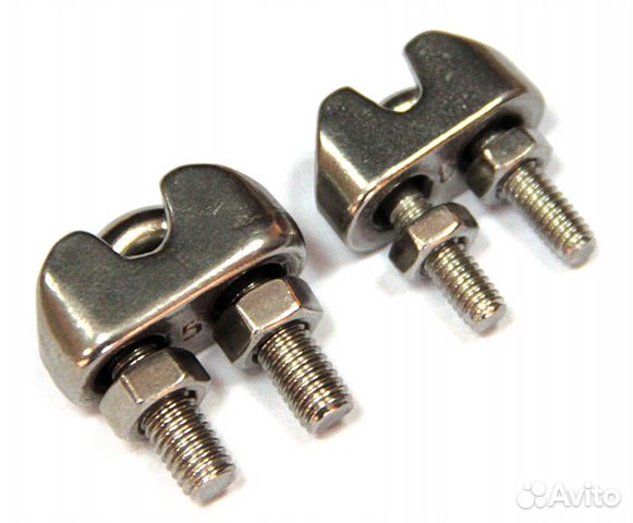 Зажим (хомут) для троса 4мм