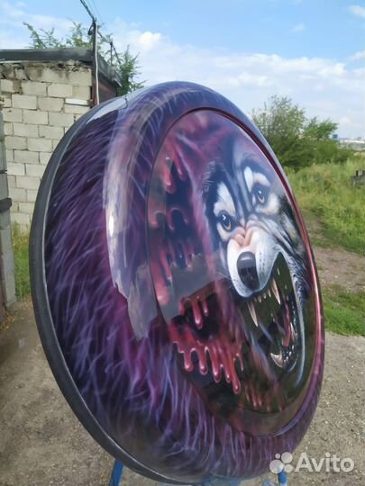 Колпак запасного колеса на УАЗ патриот