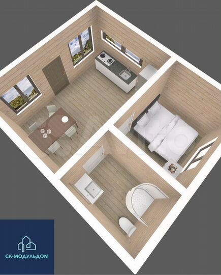 Дача 30 м² на участке 8,5 сот.