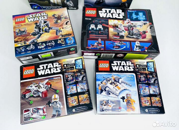 Новые Lego Star Wars снятые с производства,цена от