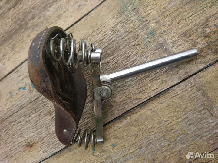 Ретро седло для велосипеда прогресс, пвз, зиф