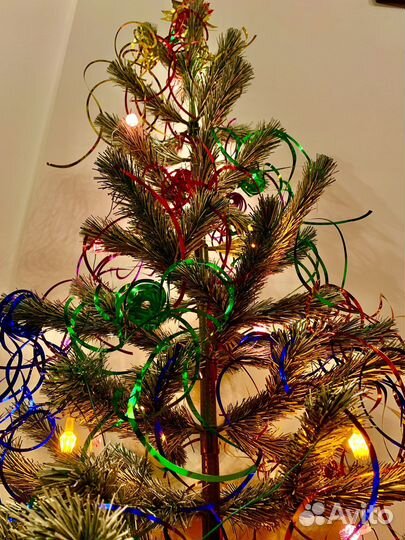 Елка искусственная Синтель ретро 1.5м с гирляндой