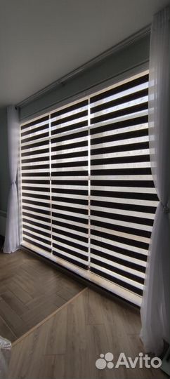 Рулонные шторы день ночь Белгород