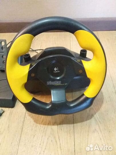 Logitech Wingman Formula GP руль и педали
