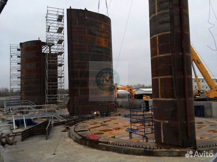 Рвс 600м3. Емкость от производителя