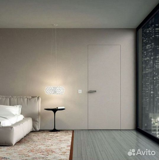 Двери скрытые межкомнатные под отделку