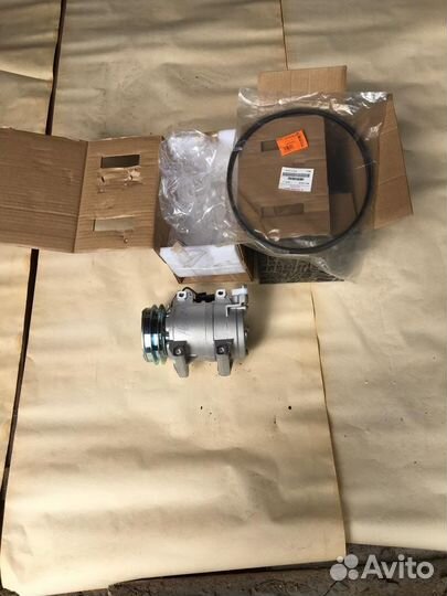 Компрессор кондиционера mitsubishi pajero sport 2