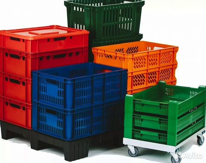 Ящики пластмассовые универсальные