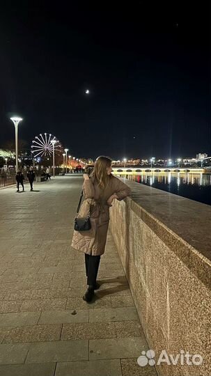 Стеганое пальто