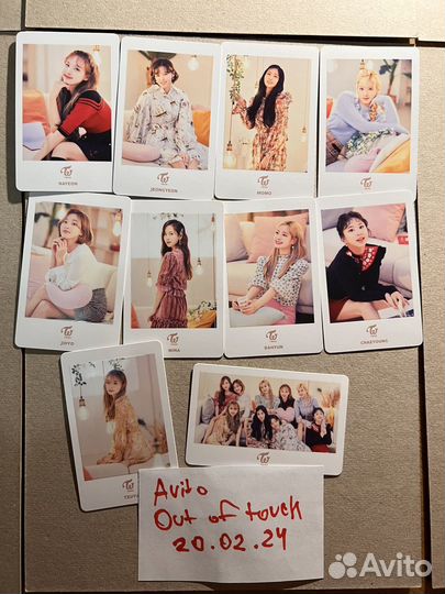 Карты twice полароиды