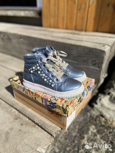 Ботинки демисезонные для девочки 34 размер