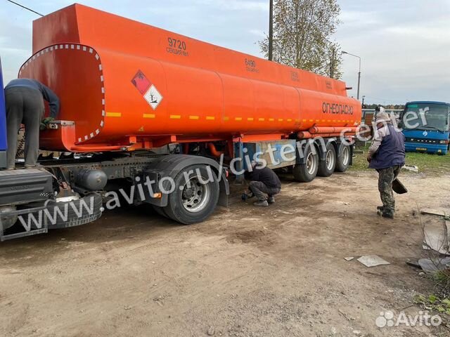 Полуприцеп бензовоз Алексеевка Химмаш 964612-0000010, 2012