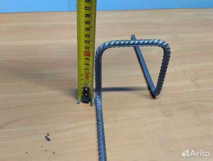 Лягушка из арматуры 10мм 250х130х120х130х250