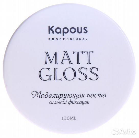 Паста моделирующая сильной фиксации для волос