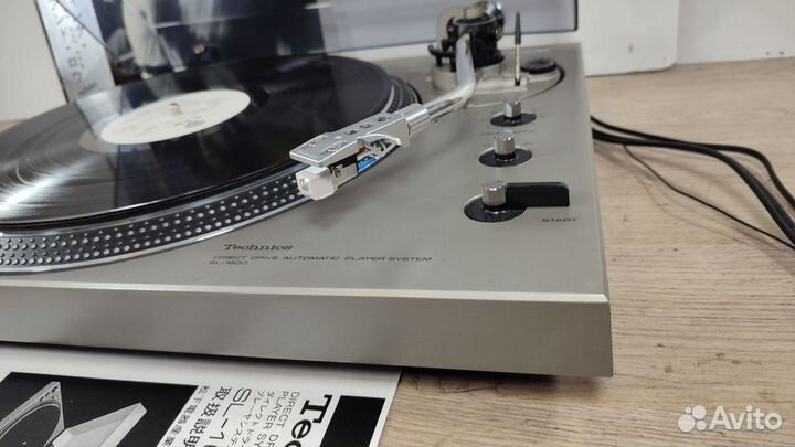 Проигрыватель винила Technics SL-1600. Made Japan