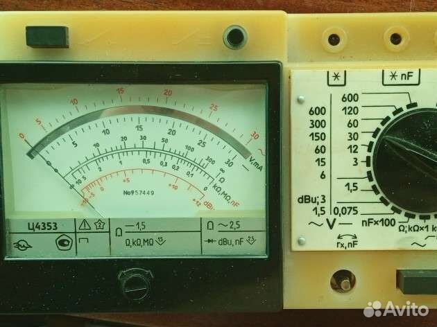 Тестер мультиметр СССР