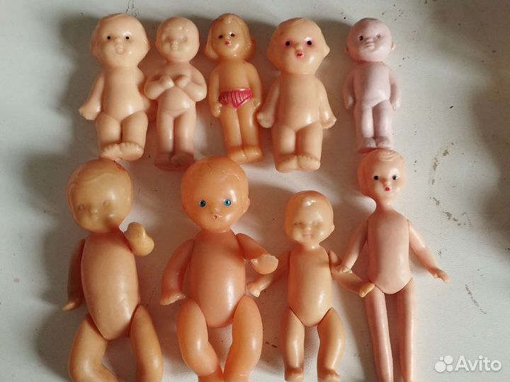 Пупсы СССР и фарфоровые куколки