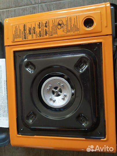 Плита туристическая,газовая,новая