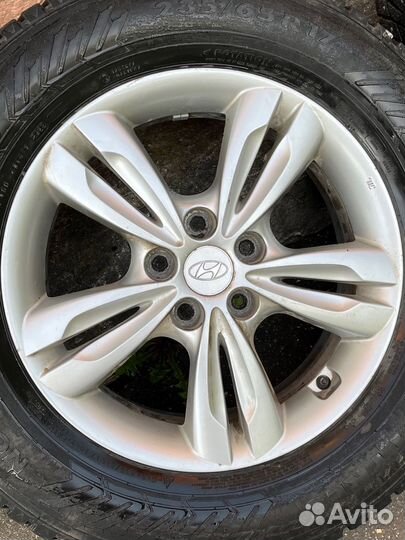 Оригинальные диски r17 hyundai
