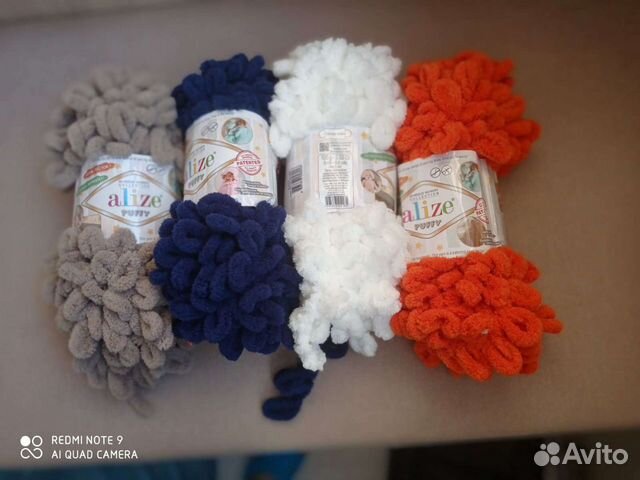 Пряжа alize puffy