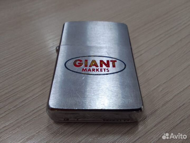 Старая Зажигалка Бензиновая Zippo оригинал 1959г