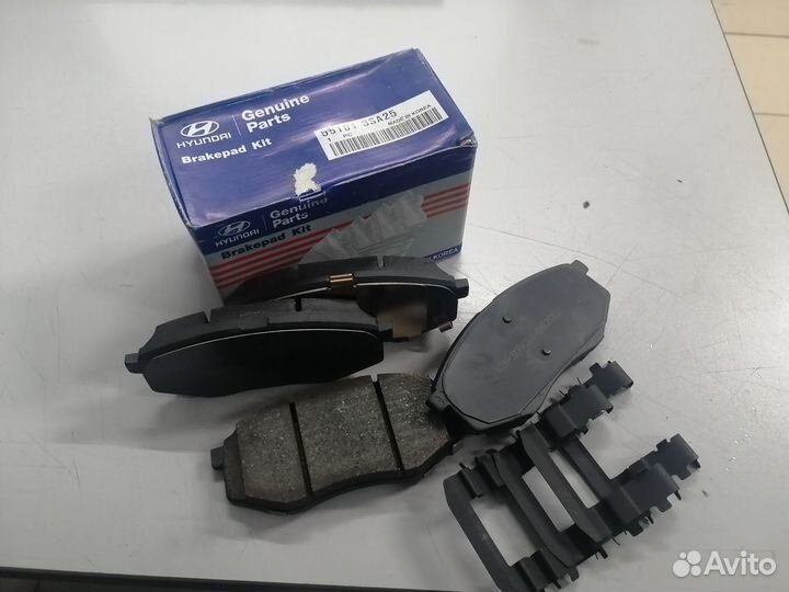 Колодки тормозные передние Хендай Соната. Новые