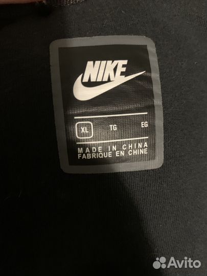 Кофта nike tech fleece