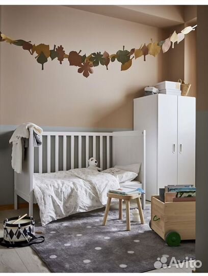 Ковер IKEA детский в горох