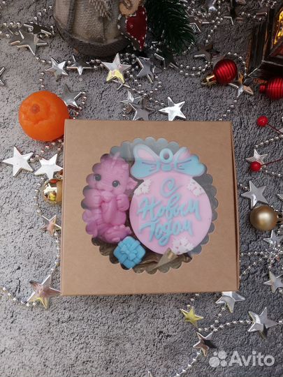 Новогодний набор из мыла. Символ 2024 года