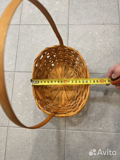 Корзина плетеная