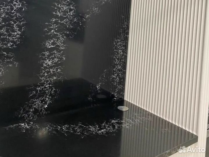 Столешница из акрилового камня Cirrus 100х60