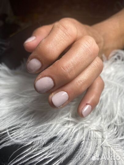 Наращивание ногтей на дому