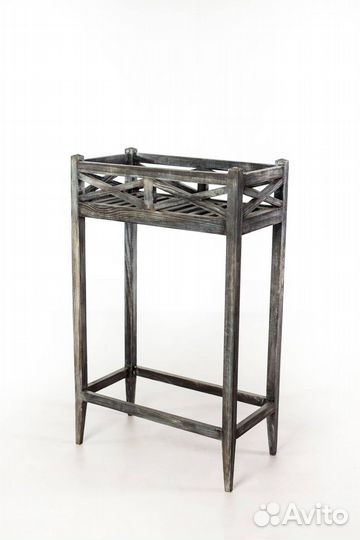 Кашпо вазон деревянный горшок